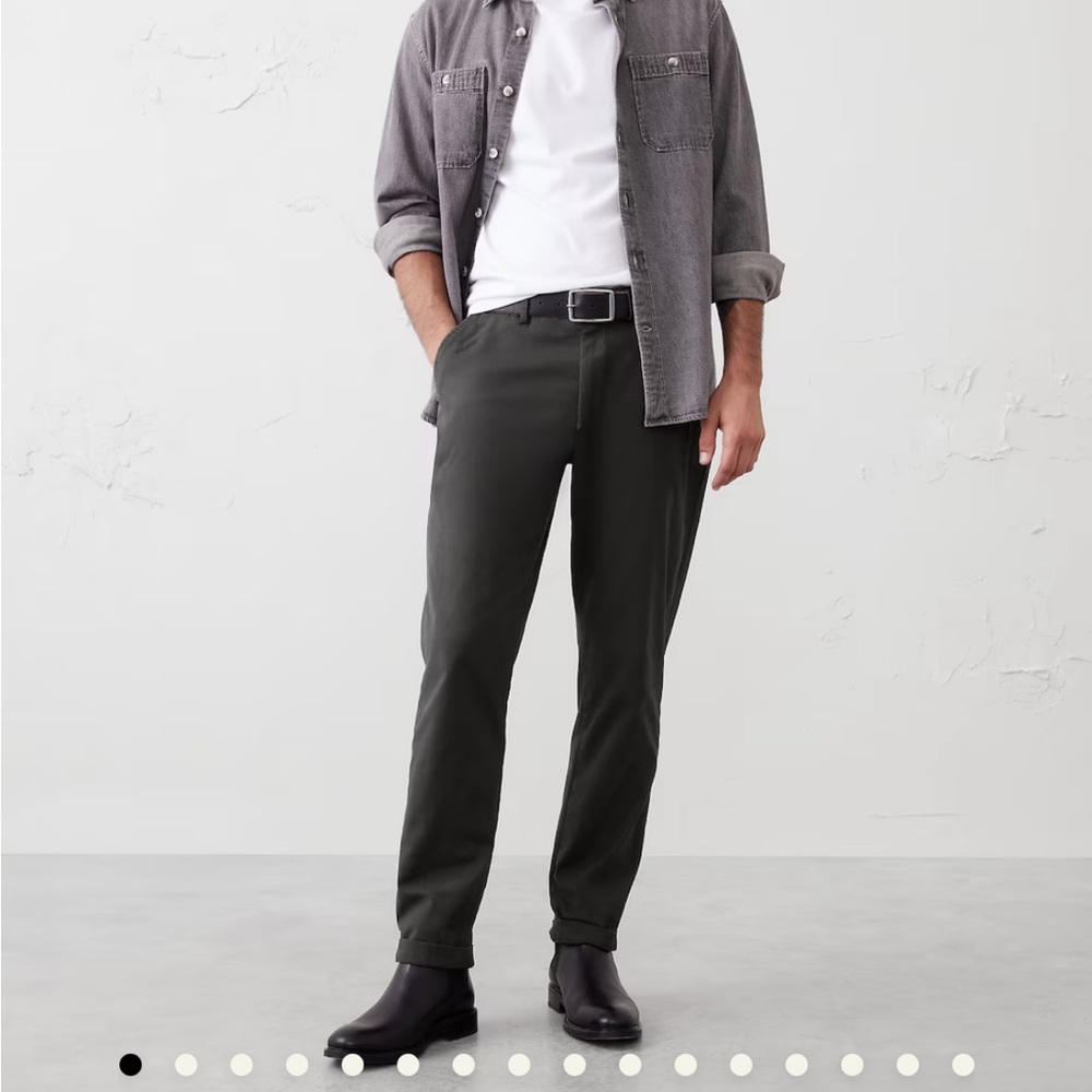 Banana Republic Factory Black Chinos